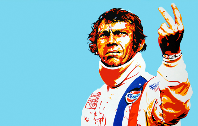 The act of using only the middle and index fingers, while bending the other fingers at the second knuckle, and with the palm facing the signer mean 